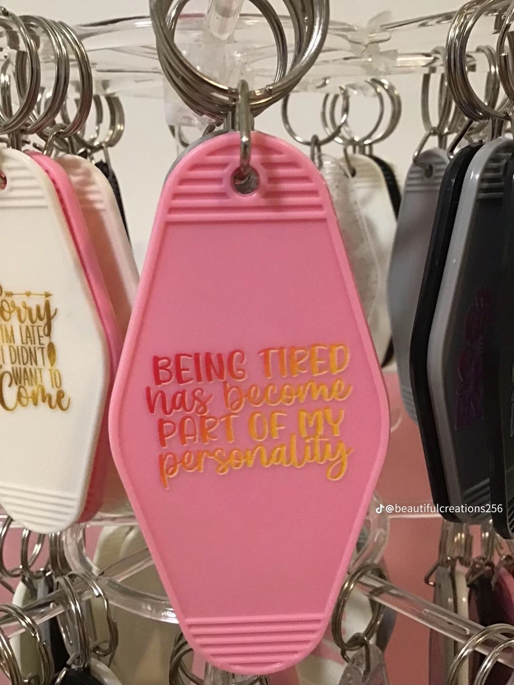 Personalised keychains