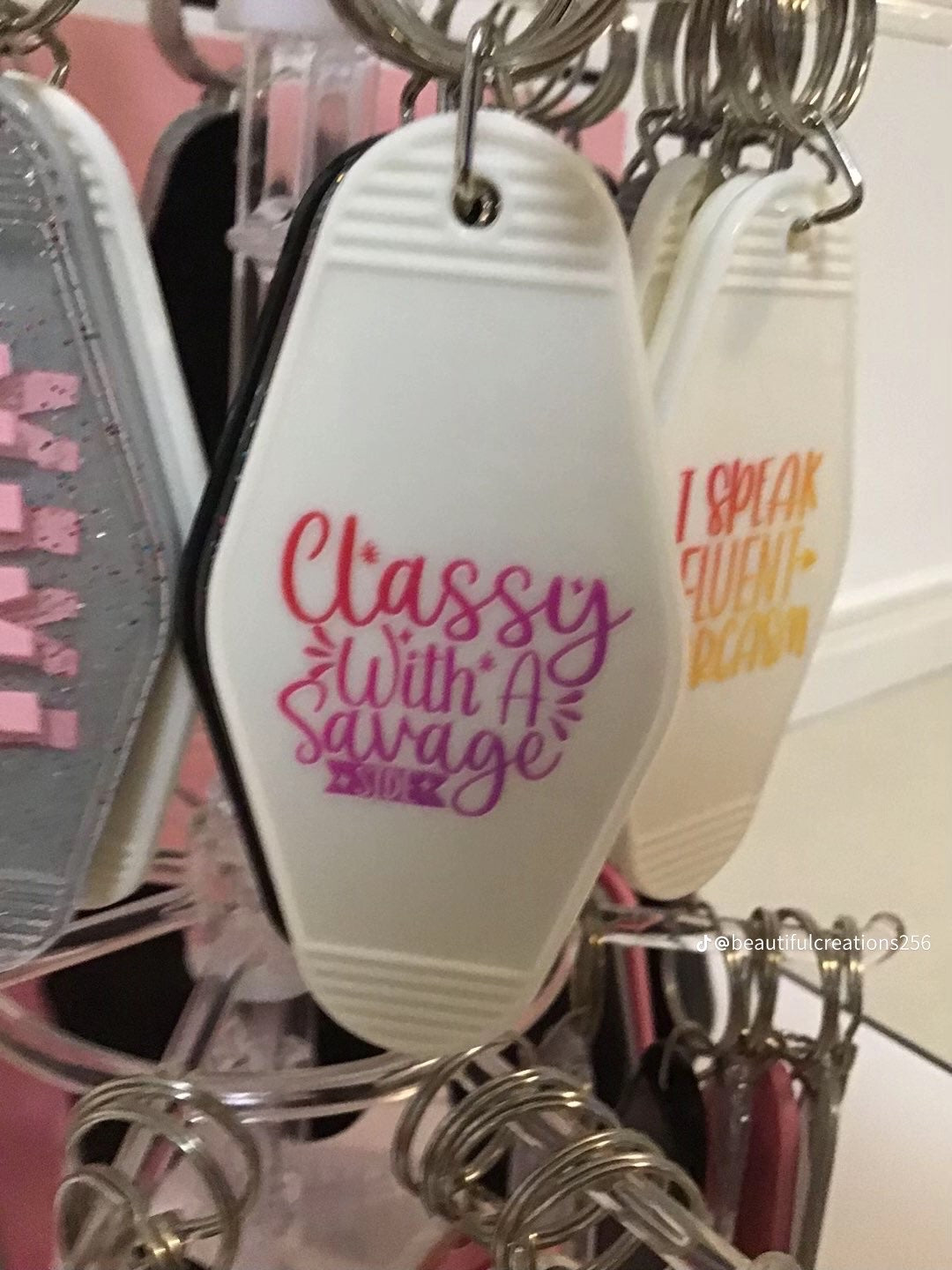 Personalised keychains
