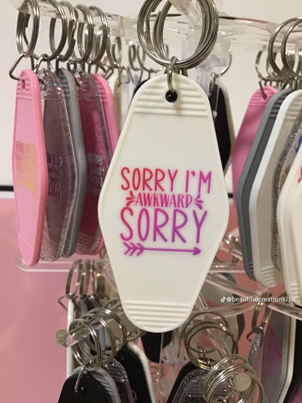 Personalised keychains