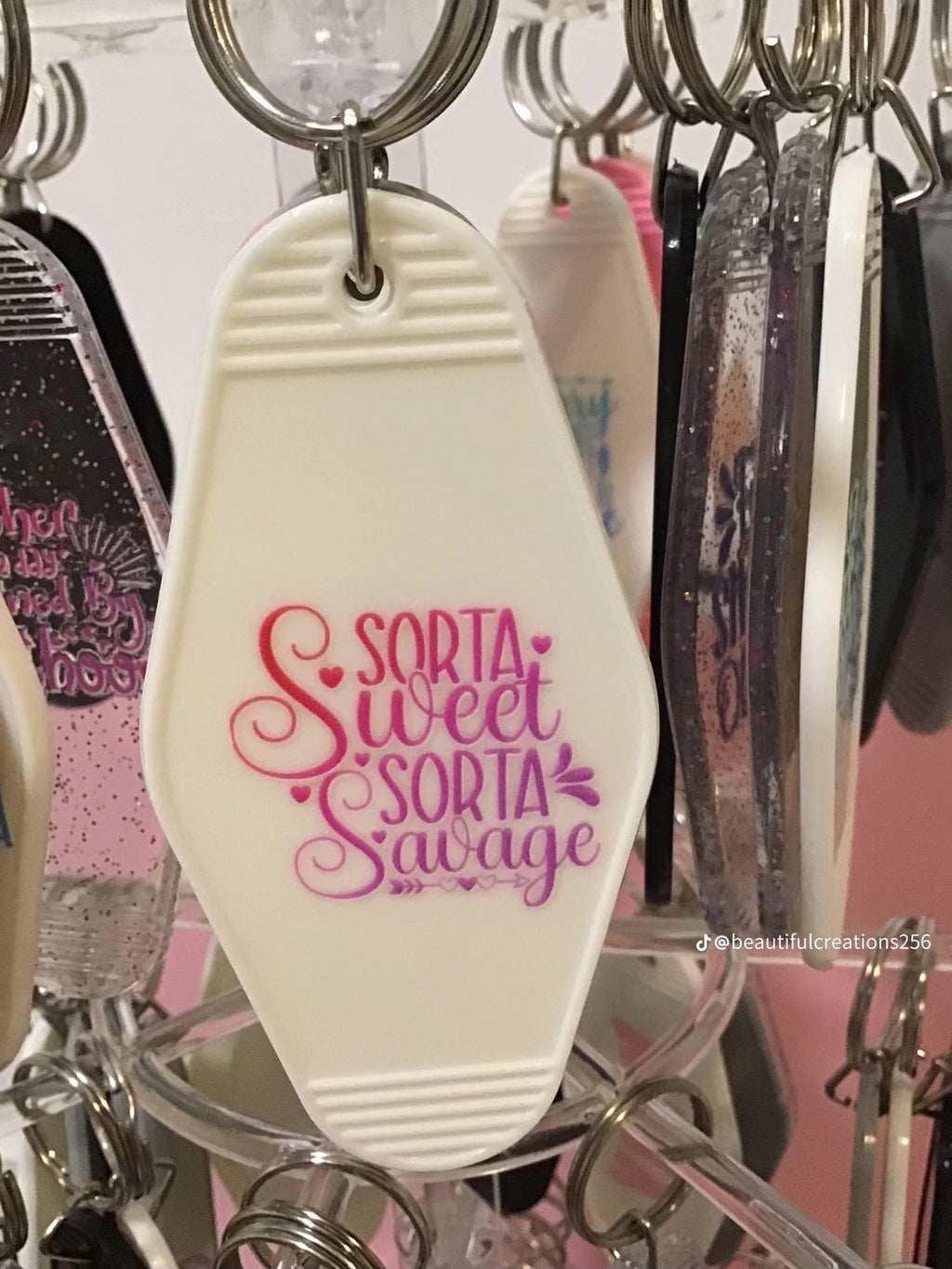 Personalised keychains