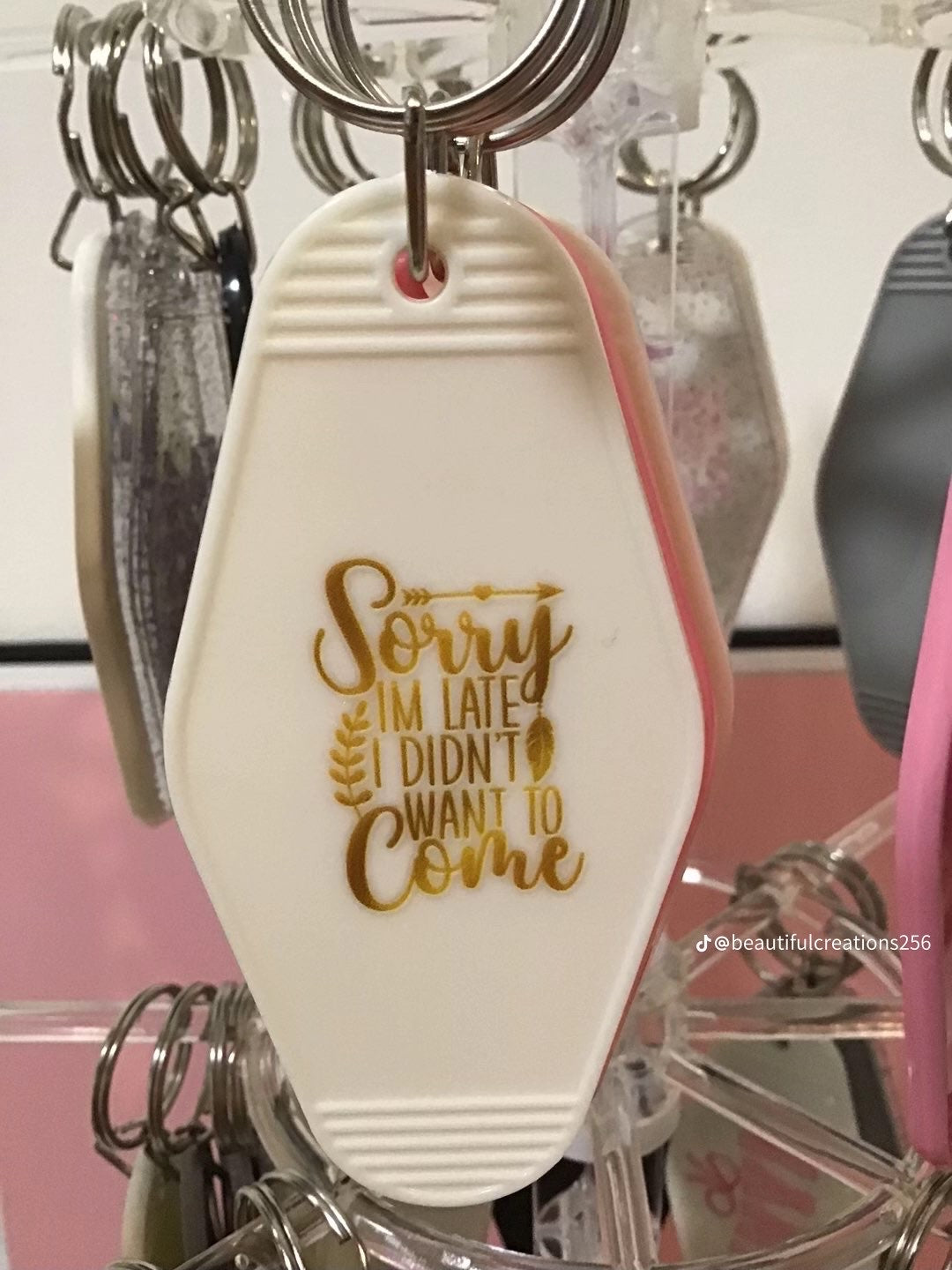 Personalised keychains