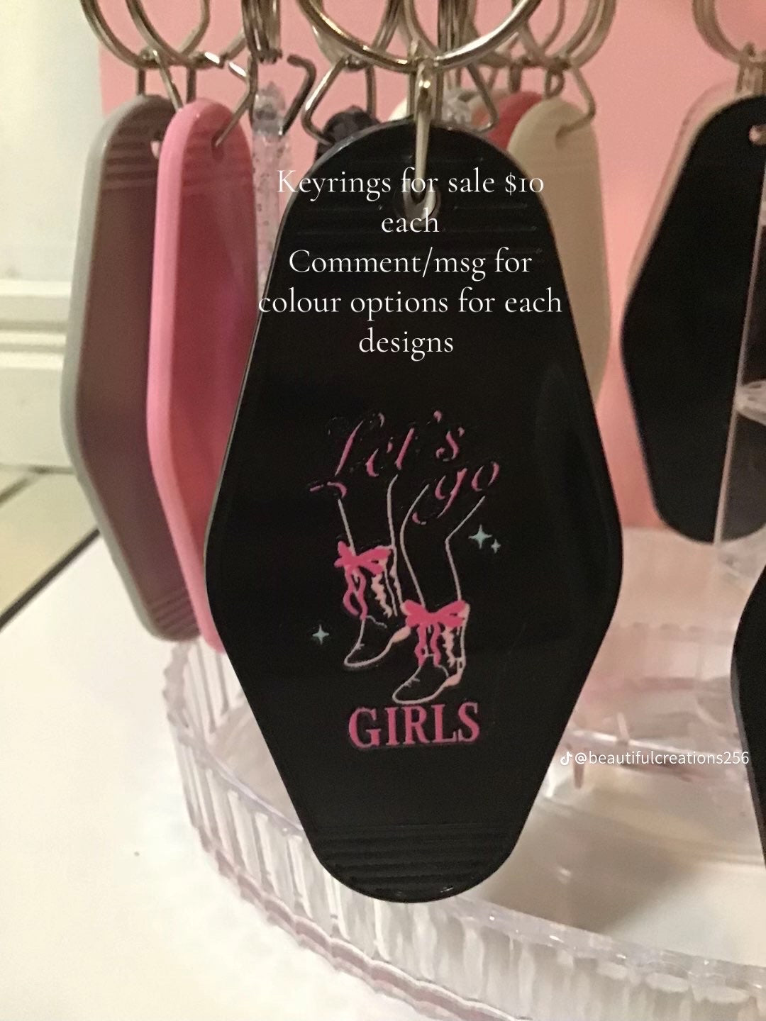 Personalised keychains