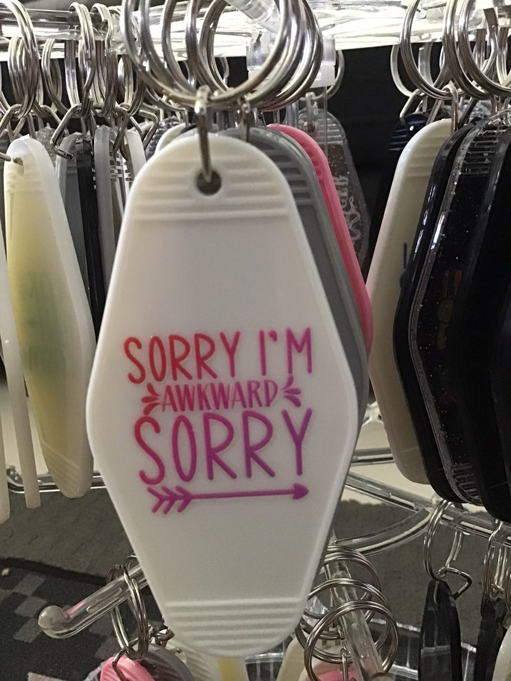 Personalised keychains