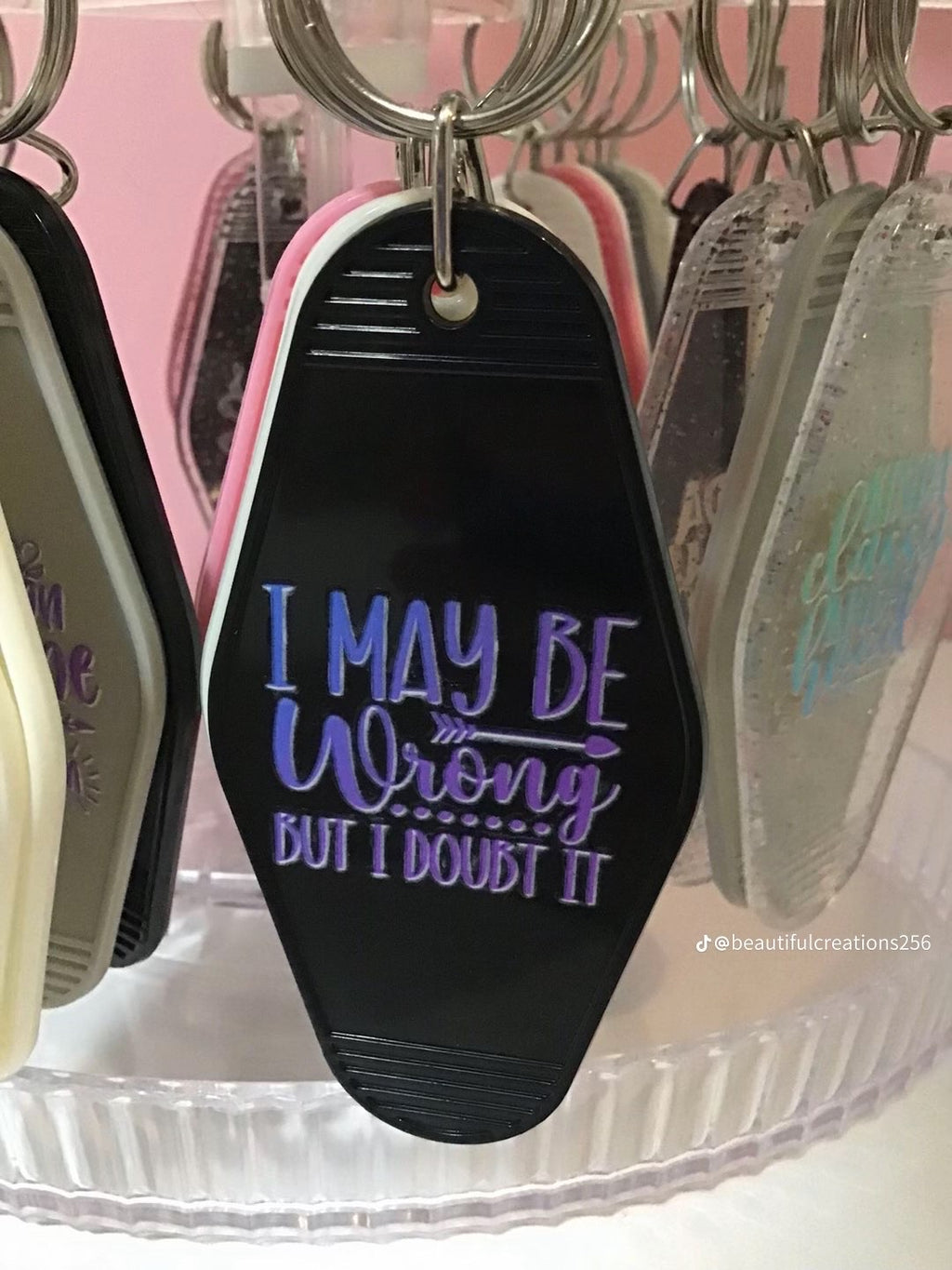 Personalised keychains