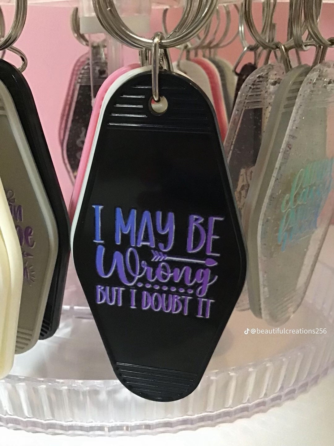 Personalised keychains