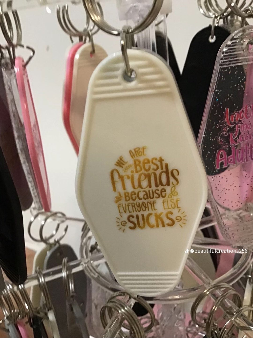 Personalised keychains