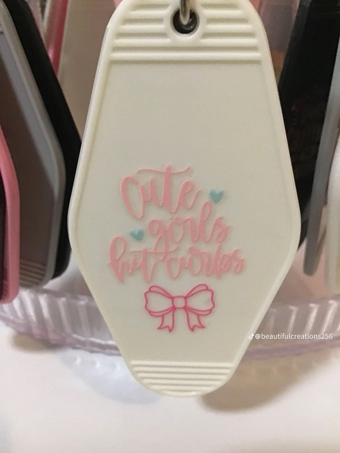 Personalised keychains